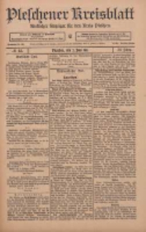 Pleschener Kreisblatt: Amtlicher Anzeiger f&uuml;r den Kreis Pleschen 1911.06.07 Jg.59 Nr45
