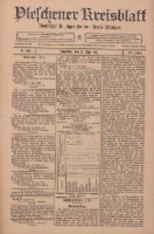 Pleschener Kreisblatt: Amtlicher Anzeiger für den Kreis Pleschen 1911.06.17 Jg.59 Nr48