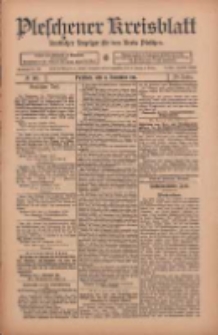 Pleschener Kreisblatt: Amtlicher Anzeiger f&uuml;r den Kreis Pleschen 1911.11.11 Jg.59 Nr90
