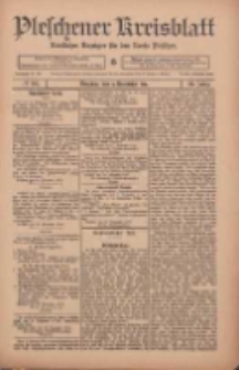 Pleschener Kreisblatt: Amtlicher Anzeiger f&uuml;r den Kreis Pleschen 1911.12.02 Jg.59 Nr96