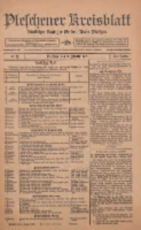 Pleschener Kreisblatt: Amtlicher Anzeiger f&uuml;r den Kreis Pleschen 1912.01.10 Jg.60 Nr3