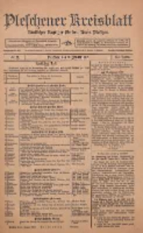 Pleschener Kreisblatt: Amtlicher Anzeiger für den Kreis Pleschen 1912.01.10 Jg.60 Nr3