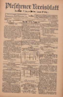 Pleschener Kreisblatt: Amtlicher Anzeiger für den Kreis Pleschen 1912.02.17 Jg.60 Nr14