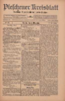 Pleschener Kreisblatt: Amtlicher Anzeiger für den Kreis Pleschen 1912.03.30 Jg.60 Nr26