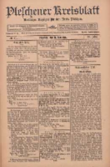 Pleschener Kreisblatt: Amtlicher Anzeiger f&uuml;r den Kreis Pleschen 1912.05.18 Jg.60 Nr40