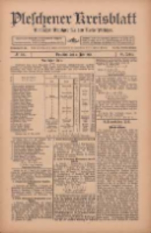 Pleschener Kreisblatt: Amtlicher Anzeiger f&uuml;r den Kreis Pleschen 1912.06.08 Jg.60 Nr46