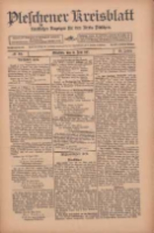 Pleschener Kreisblatt: Amtlicher Anzeiger f&uuml;r den Kreis Pleschen 1912.06.19 Jg.60 Nr49