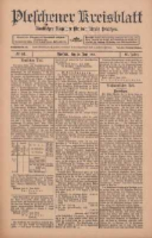 Pleschener Kreisblatt: Amtlicher Anzeiger für den Kreis Pleschen 1912.06.26 Jg.60 Nr51