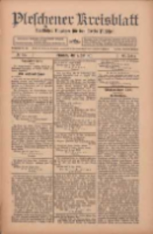 Pleschener Kreisblatt: Amtlicher Anzeiger f&uuml;r den Kreis Pleschen 1912.07.06 Jg.60 Nr54