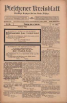 Pleschener Kreisblatt: Amtlicher Anzeiger für den Kreis Pleschen 1912.07.10 Jg.60 Nr55
