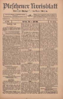 Pleschener Kreisblatt: Amtlicher Anzeiger für den Kreis Pleschen 1912.07.24 Jg.60 Nr59