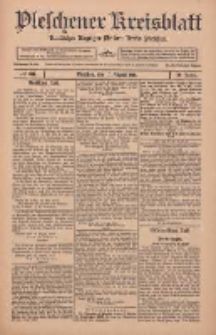 Pleschener Kreisblatt: Amtlicher Anzeiger f&uuml;r den Kreis Pleschen 1912.08.17 Jg.60 Nr66