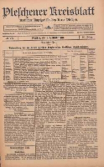 Pleschener Kreisblatt: Amtlicher Anzeiger f&uuml;r den Kreis Pleschen 1912.09.10 Jg.60 Nr73