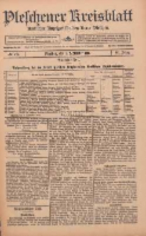 Pleschener Kreisblatt: Amtlicher Anzeiger für den Kreis Pleschen 1912.09.10 Jg.60 Nr73