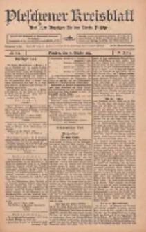 Pleschener Kreisblatt: Amtlicher Anzeiger für den Kreis Pleschen 1912.10.19 Jg.60 Nr84