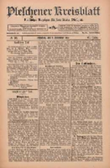 Pleschener Kreisblatt: Amtlicher Anzeiger f&uuml;r den Kreis Pleschen 1912.11.02 Jg.60 Nr88