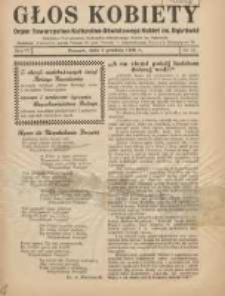 Głos Kobiety 1936.12.01 R.6 Nr12