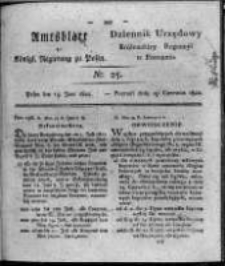 Amtsblatt der Königlichen Regierung zu Posen. 1821.06.19 Nro.25