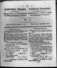 Oeffentlicher Anzeiger. 1821.03.27 Nro.13