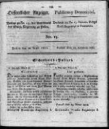 Oeffentlicher Anzeiger. 1821.03.10 Nro.15