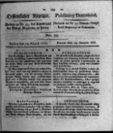 Oeffentlicher Anzeiger. 1821.08.14 Nro.33