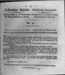 Oeffentlicher Anzeiger. 1821.09.25 Nro.39