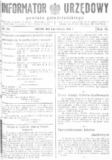 Informator Urzędowy Powiatu Gnieźnieńskiego 1934.06.06 R.83 Nr39