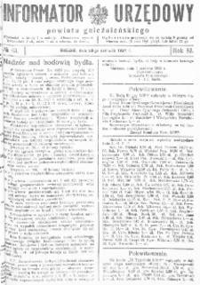 Informator Urzędowy Powiatu Gnieźnieńskiego 1934.06.20 R.83 Nr43