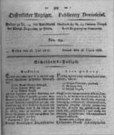 Oeffentlicher Anzeiger. 1822.07.16 Nro.29