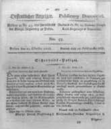 Oeffentlicher Anzeiger. 1822.10.22 Nro.43
