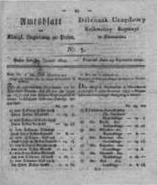 Amtsblatt der Königlichen Regierung zu Posen. 1822.01.29 Nro.5