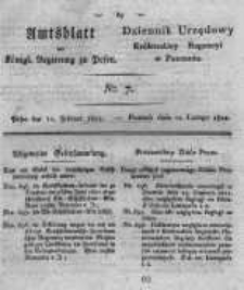 Amtsblatt der Königlichen Regierung zu Posen. 1822.02.12 Nro.7