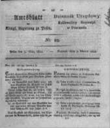 Amtsblatt der K&ouml;niglichen Regierung zu Posen. 1822.03.05 Nro.10