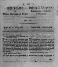 Amtsblatt der Königlichen Regierung zu Posen. 1822.03.19 Nro.12