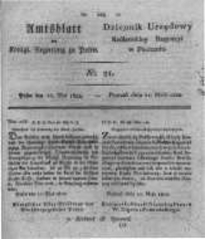 Amtsblatt der Königlichen Regierung zu Posen. 1822.05.21 Nro.21