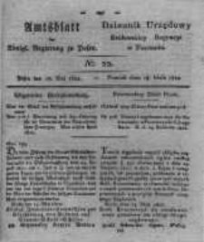 Amtsblatt der Königlichen Regierung zu Posen. 1822.05.28 Nro.22