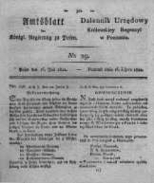 Amtsblatt der Königlichen Regierung zu Posen. 1822.07.16 Nro.29