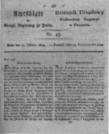 Amtsblatt der Königlichen Regierung zu Posen. 1822.10.22 Nro.43