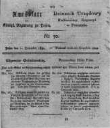 Amtsblatt der Königlichen Regierung zu Posen. 1822.12.10 Nro.50