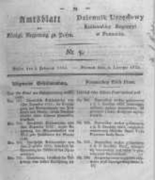 Amtsblatt der Königlichen Regierung zu Posen. 1823.02.04 Nro.5