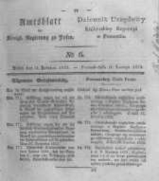 Amtsblatt der Königlichen Regierung zu Posen. 1823.02.11 Nro.6