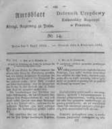 Amtsblatt der Königlichen Regierung zu Posen. 1823.04.08 Nro.14