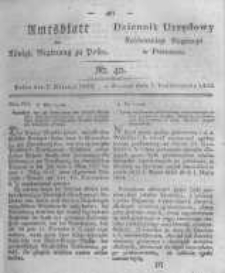Amtsblatt der Königlichen Regierung zu Posen. 1823.10.07 Nro.40