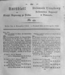 Amtsblatt der Königlichen Regierung zu Posen. 1823.11.04 Nro.44