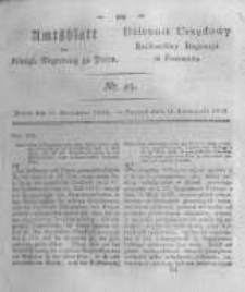 Amtsblatt der K&ouml;niglichen Regierung zu Posen. 1823.11.11 Nro.45