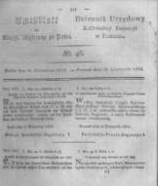 Amtsblatt der Königlichen Regierung zu Posen. 1823.11.18 Nro.46