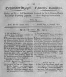 Oeffentlicher Anzeiger. 1823.01.21 Nro.3