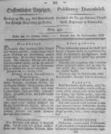 Oeffentlicher Anzeiger. 1823.10.28 Nro.43