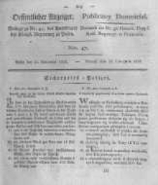 Oeffentlicher Anzeiger. 1823.11.25 Nro.47