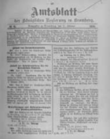 Amtsblatt der Königlichen Preussischen Regierung zu Bromberg. 1904.02.11 No.6